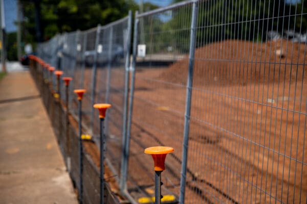 Candid photo of S3 Construction team working on-site